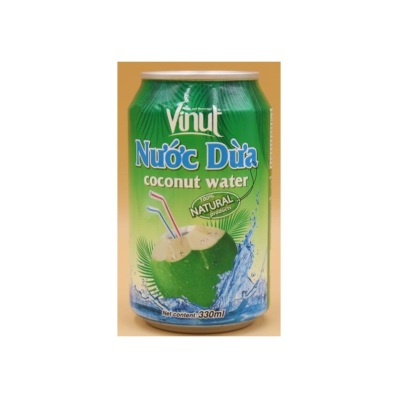 Naturalna 100% Woda Kokosowa Vinut 330ml