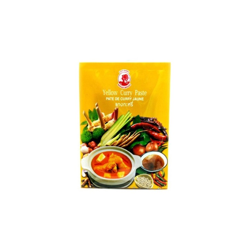 Pasta Curry Yellow Cock Brand 50g