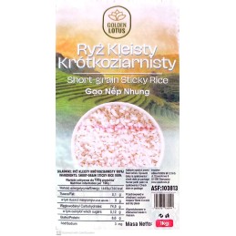 Ryż Kleisty Krótkoziarnisty Nep Nhung 1kg