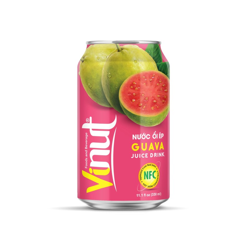 Sok napój z owoce tropikalne Guava 35%, Vinut 330ml