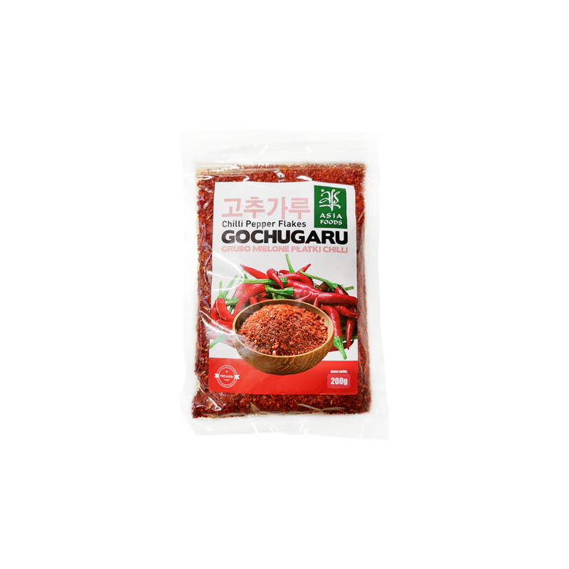 Papryka Gochugaru, grubo mielone płatki chili 200g - Asia Foods